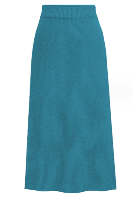 Half Skirt Autumn Winter High Waist Back Split Solid Color Wool Woven A-line Skirt One Step Skirt