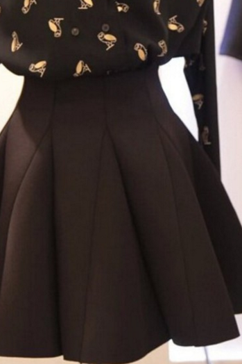 FASHION HOT BLACK SKIRT HIGH QUALITY NOT THE POOR