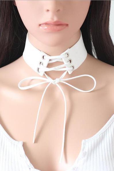 Personality is bound neck chain collars