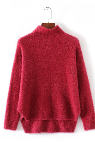Cool Womens Sweaters Jumpers Feather Yarn Wool Ombre Fashion Sweater on ...