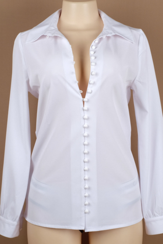 Fashion Sexy Long Sleeve Buttons Shirt